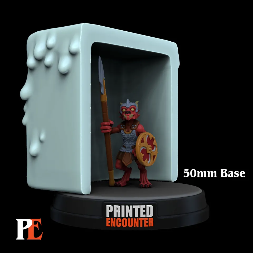 Gelatinous Cube by Printed Encounter | Download free STL model |  Printables.com