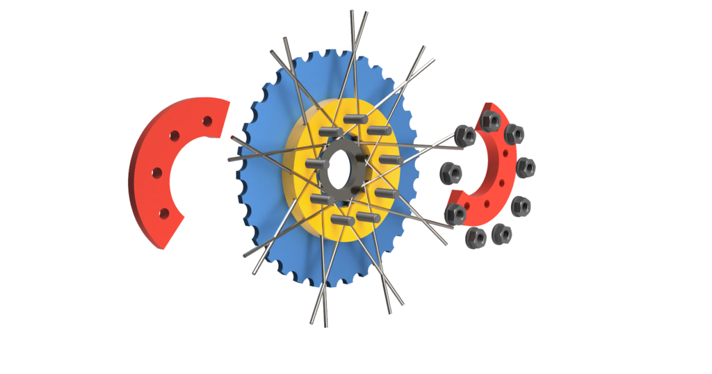 Sprocket Hub Adapter Gas Bike Bicycle by Chimore Download free STL