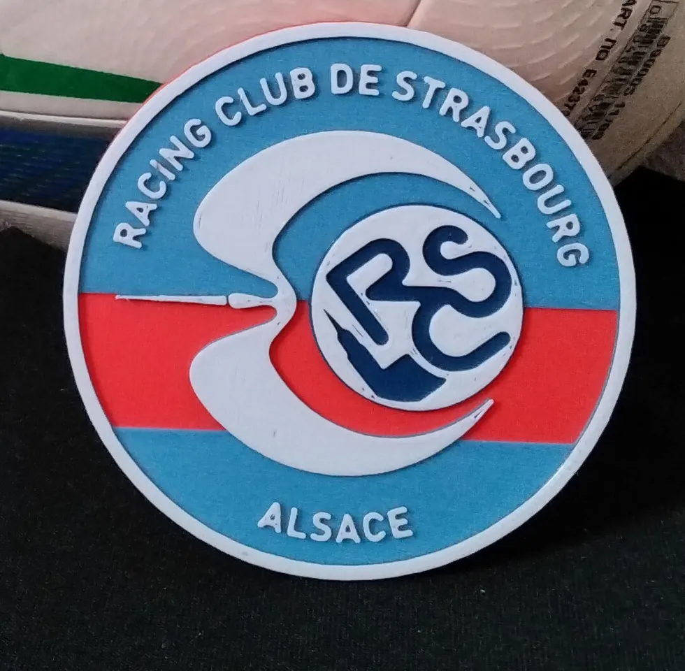 Strasbourg racing club de Strasbourg ALSACE | Art Print