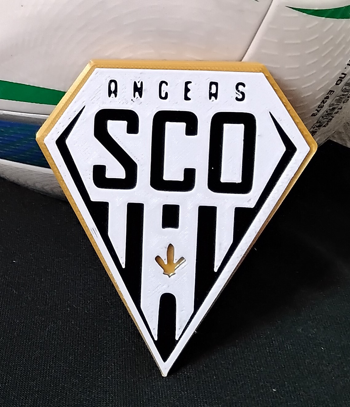 Angers Sporting Club de l'Ouest (Angers) coaster or plaque by