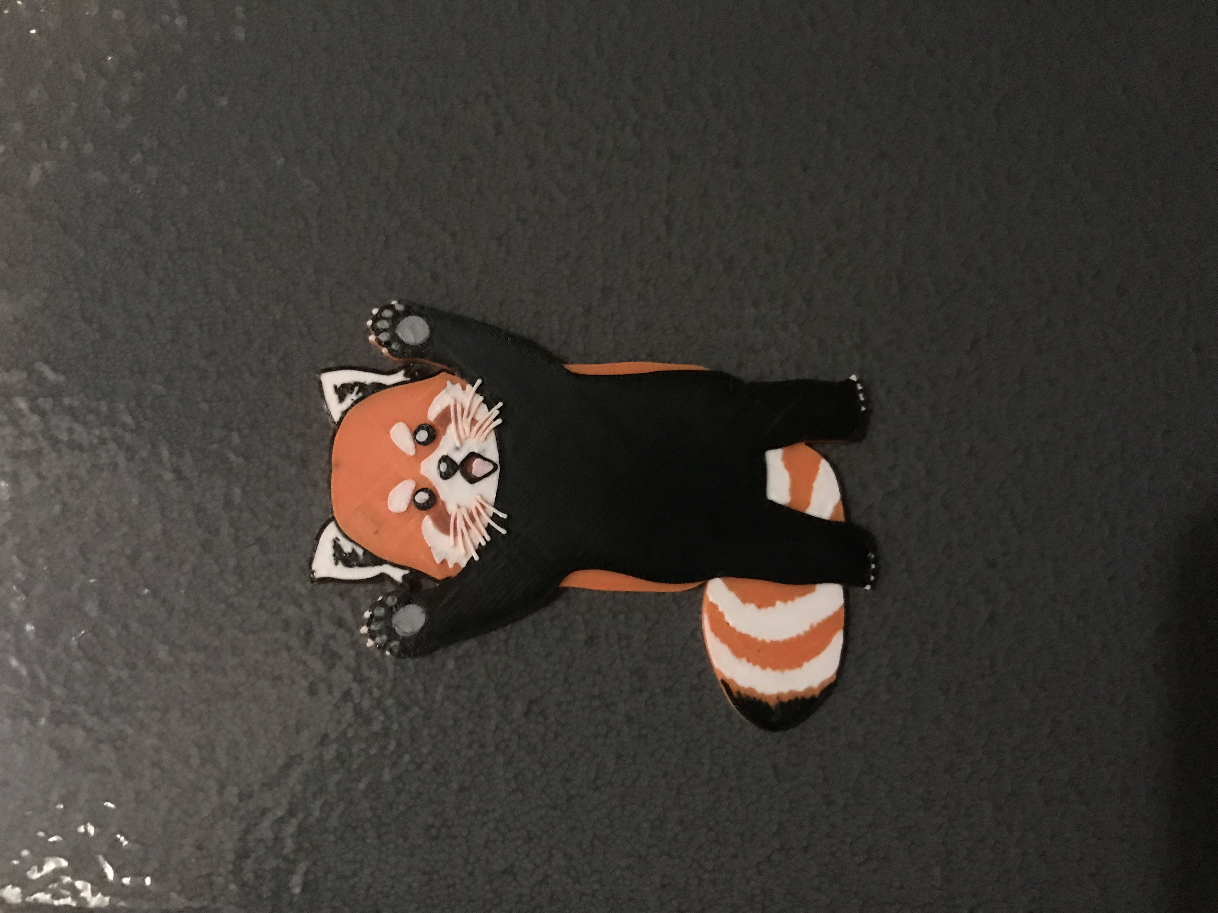 Red panda magnet