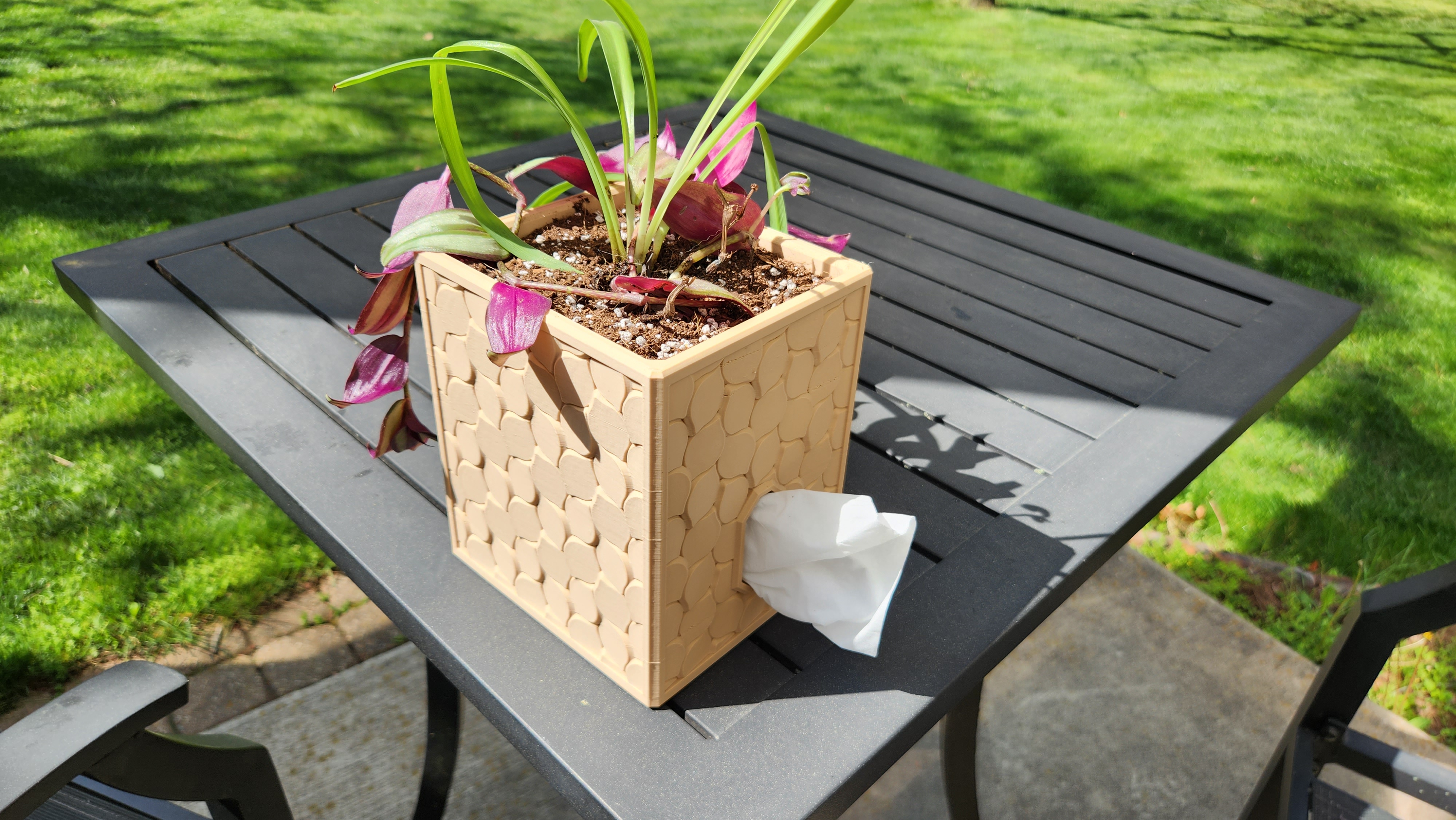 Miniatura 4 do modelo 3D Tissue Box Planter