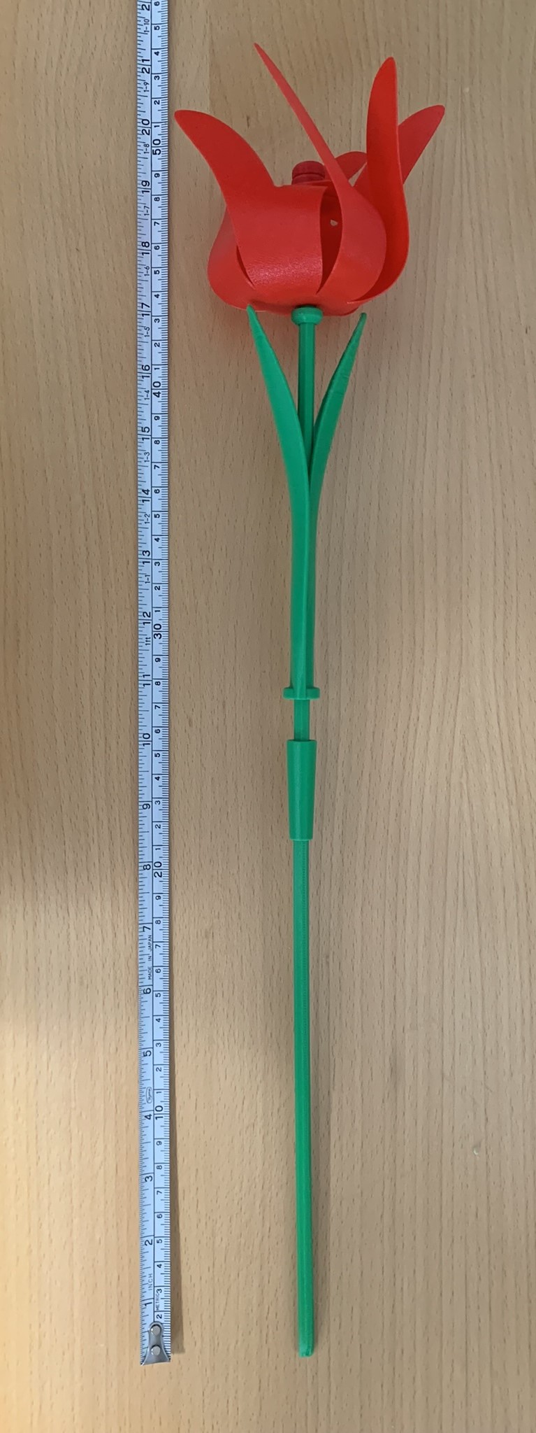 Miniatura 4 do modelo 3D Twirling Tulip
