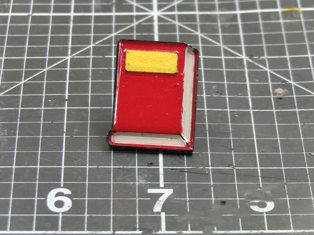 Book enamel pin