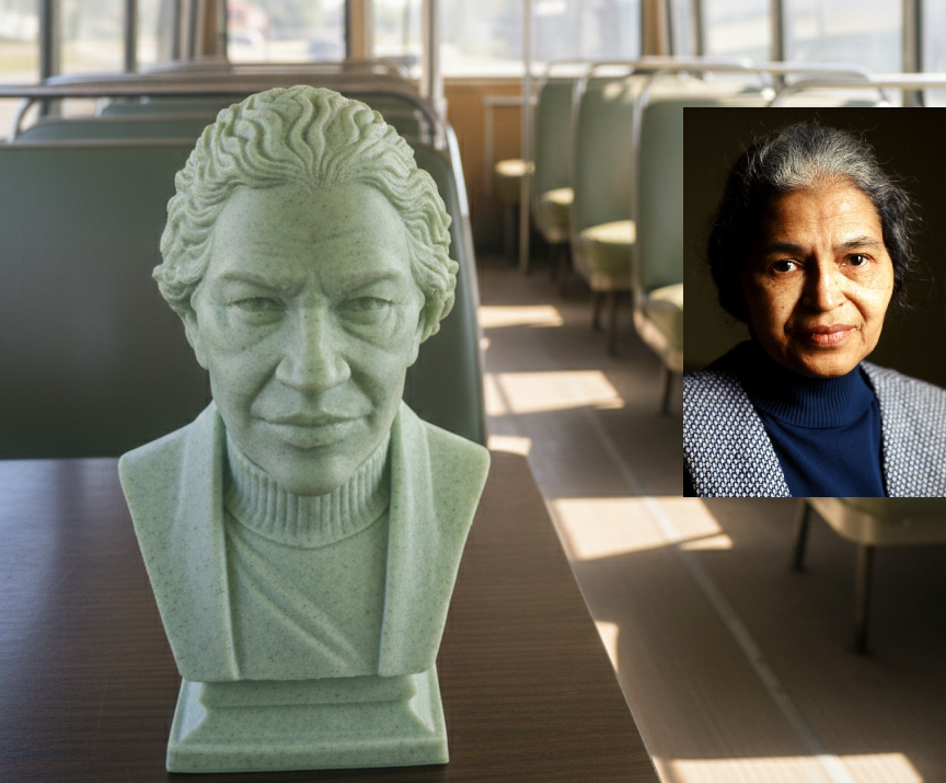 Rosa Louise McCauley Parks – Bust