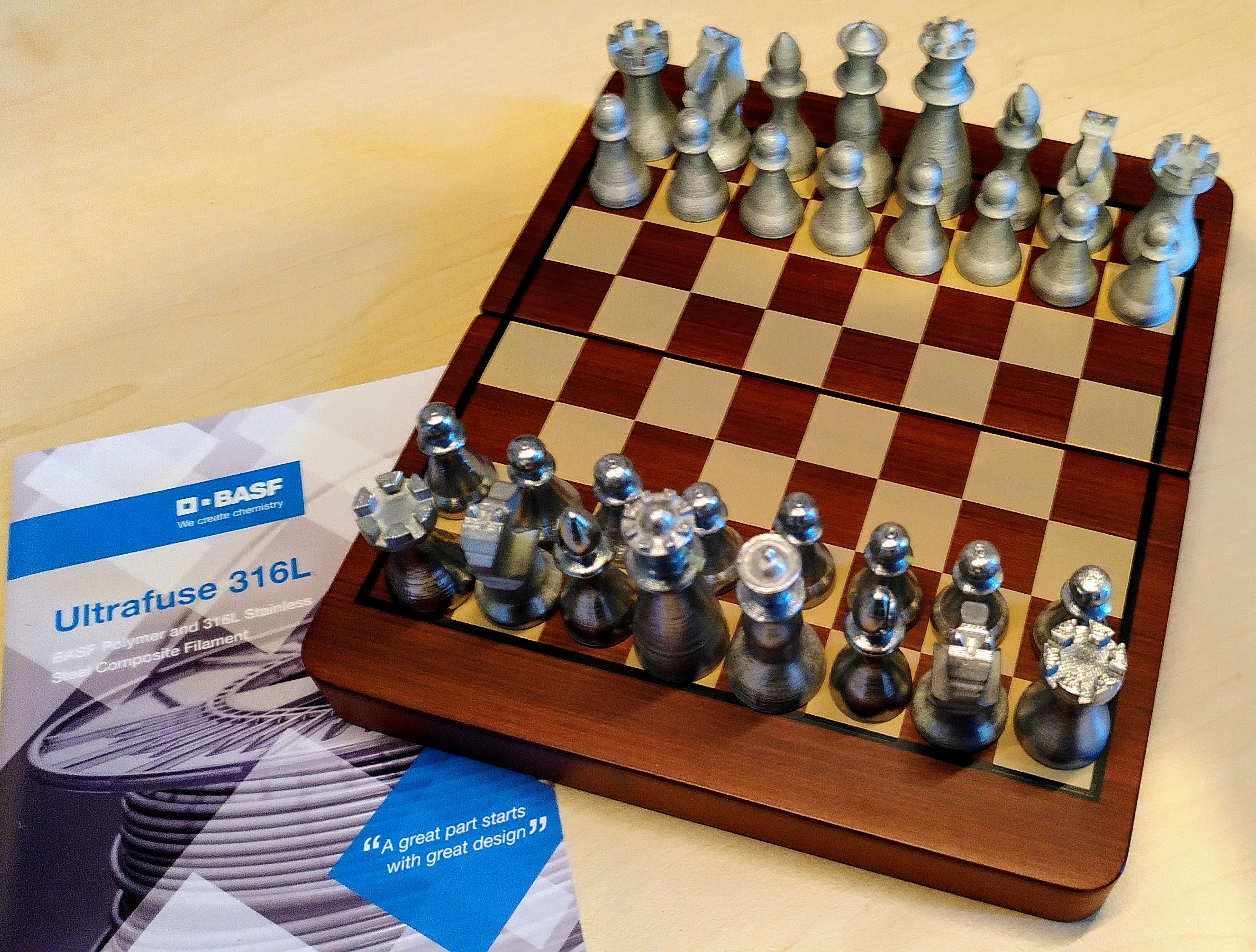 Chess Set Steel