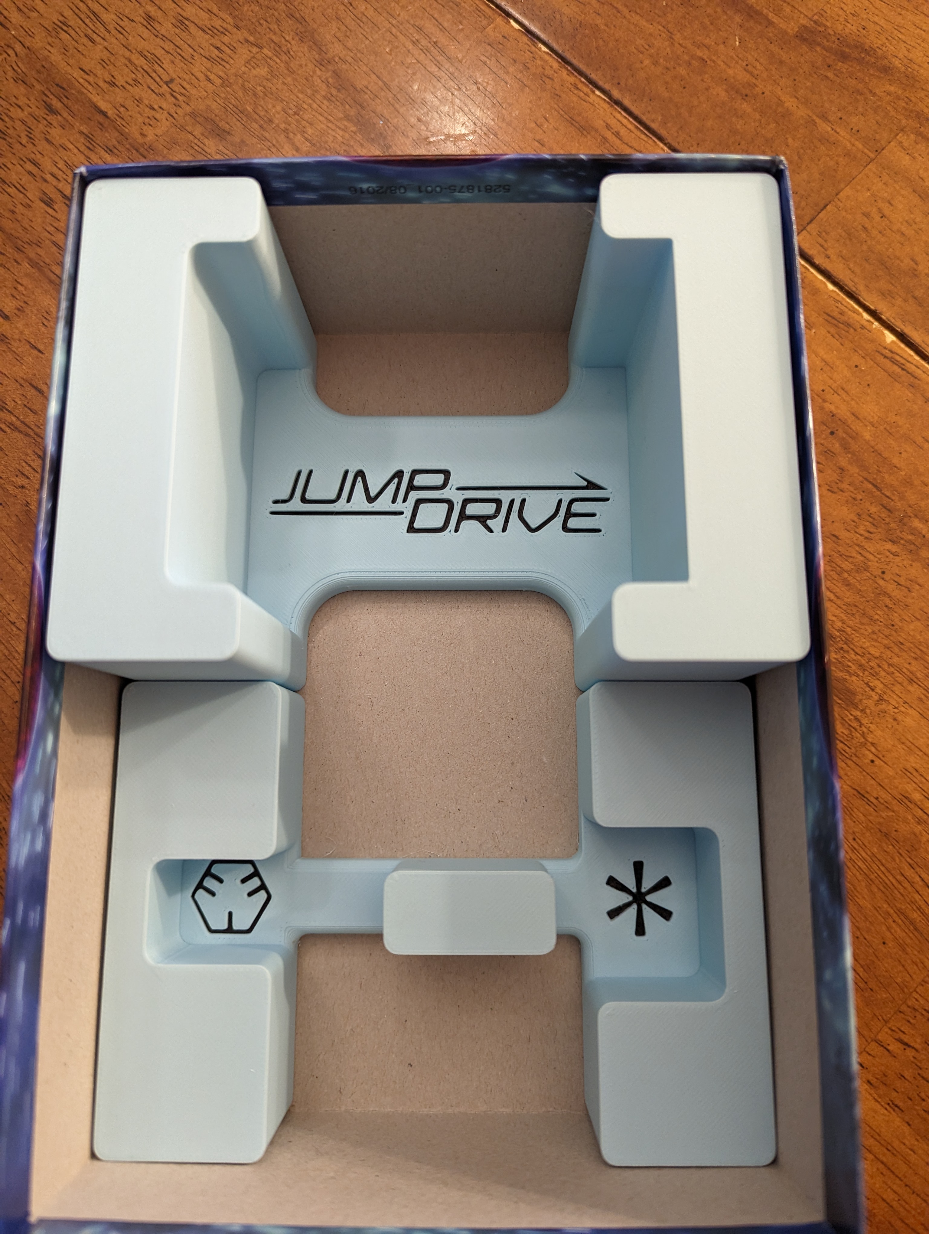 Miniatura 2 do modelo 3D Jump Drive Board Game Insert