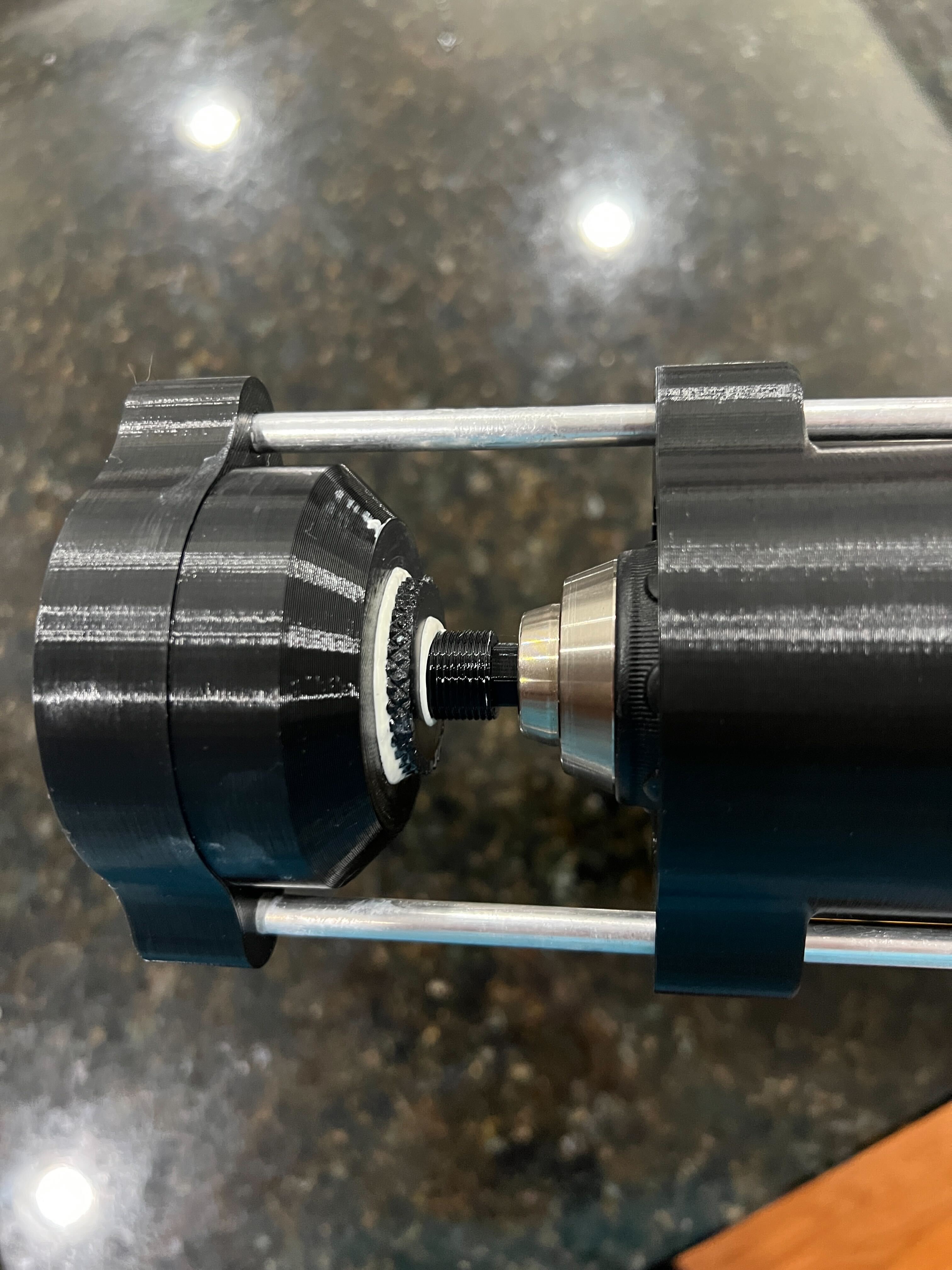 Drill tap jig for Airsoft Suppressor by Marmaduck Download free STL