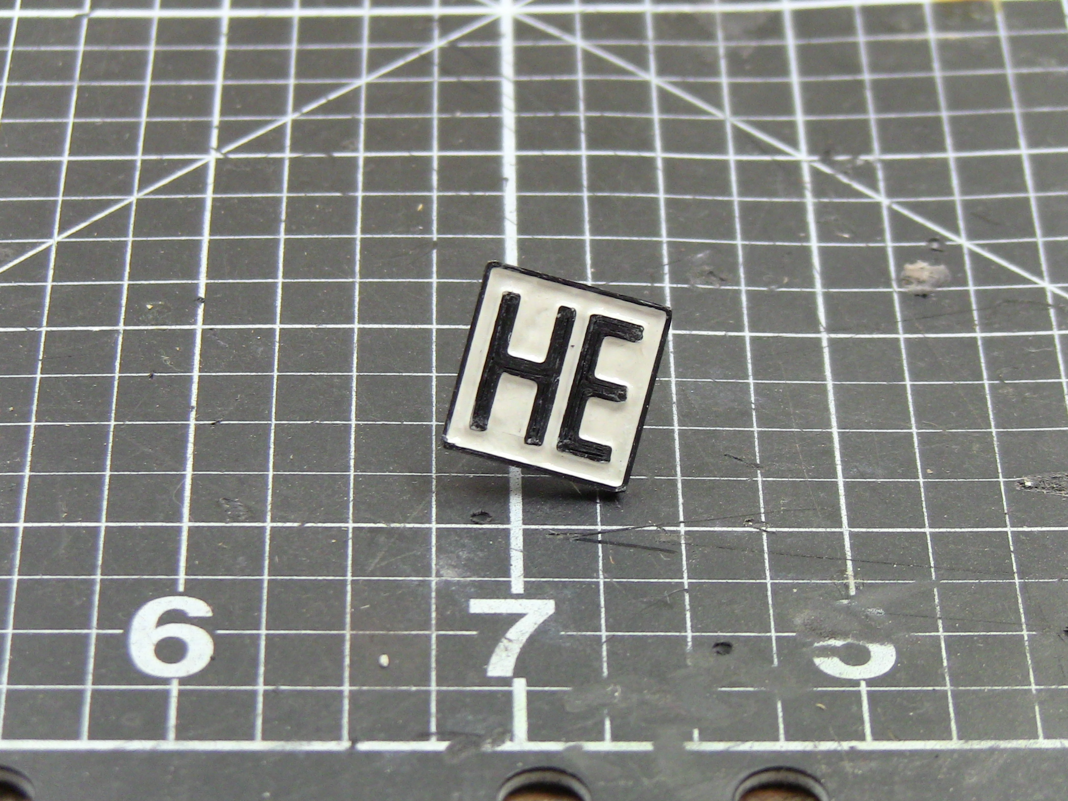 He pronoun enamel pin by Nick Tailor | Download free STL model ...
