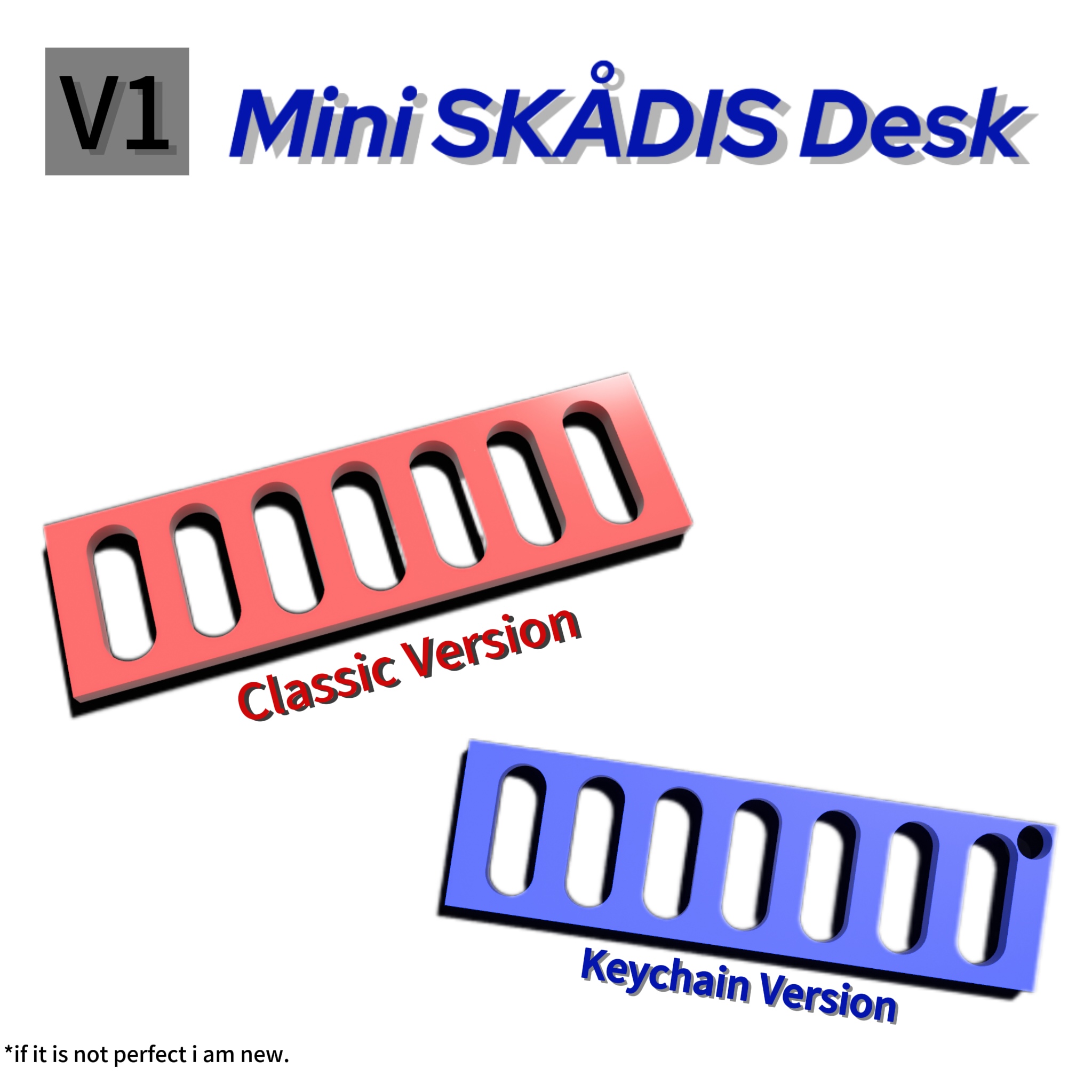Mini SKADIS desk