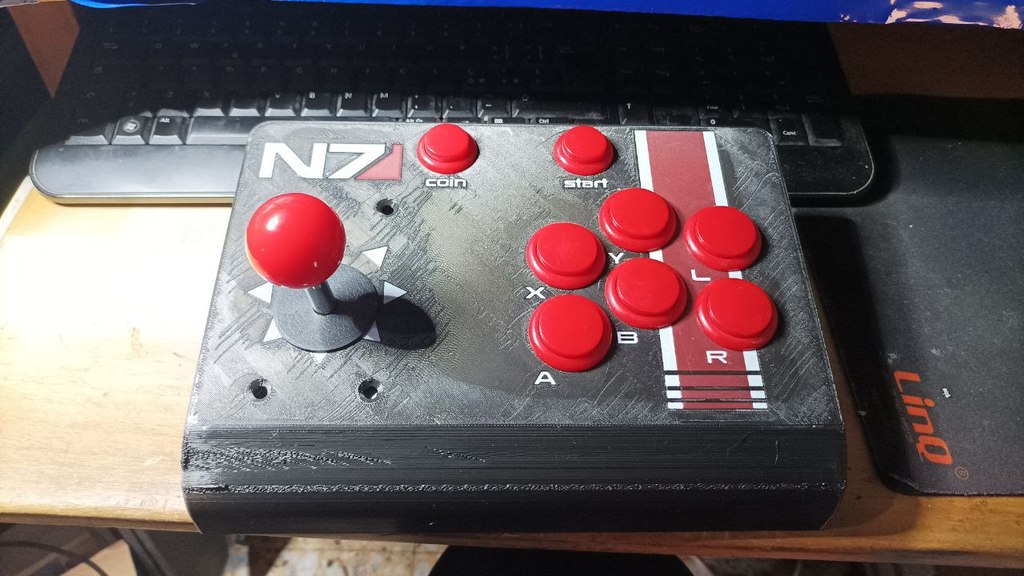 Arcade Joystick case by ShinjiRHCP Download free STL model