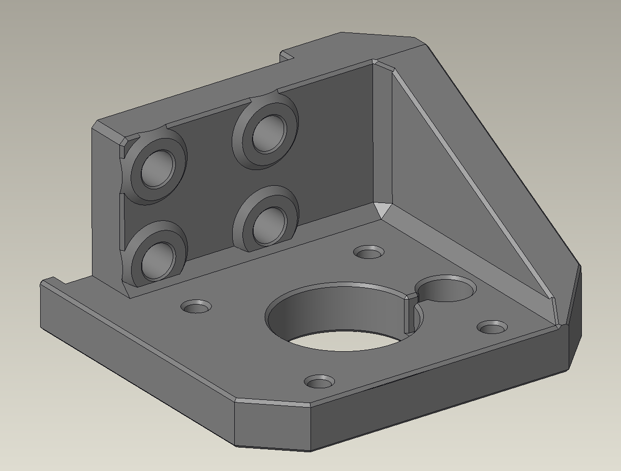 Sovol SV06 ZAxis Motor Mount par Leander Perez Blanco Téléchargez