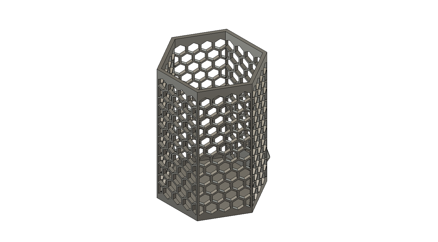Pencil box holder for Honeycomb storage wall