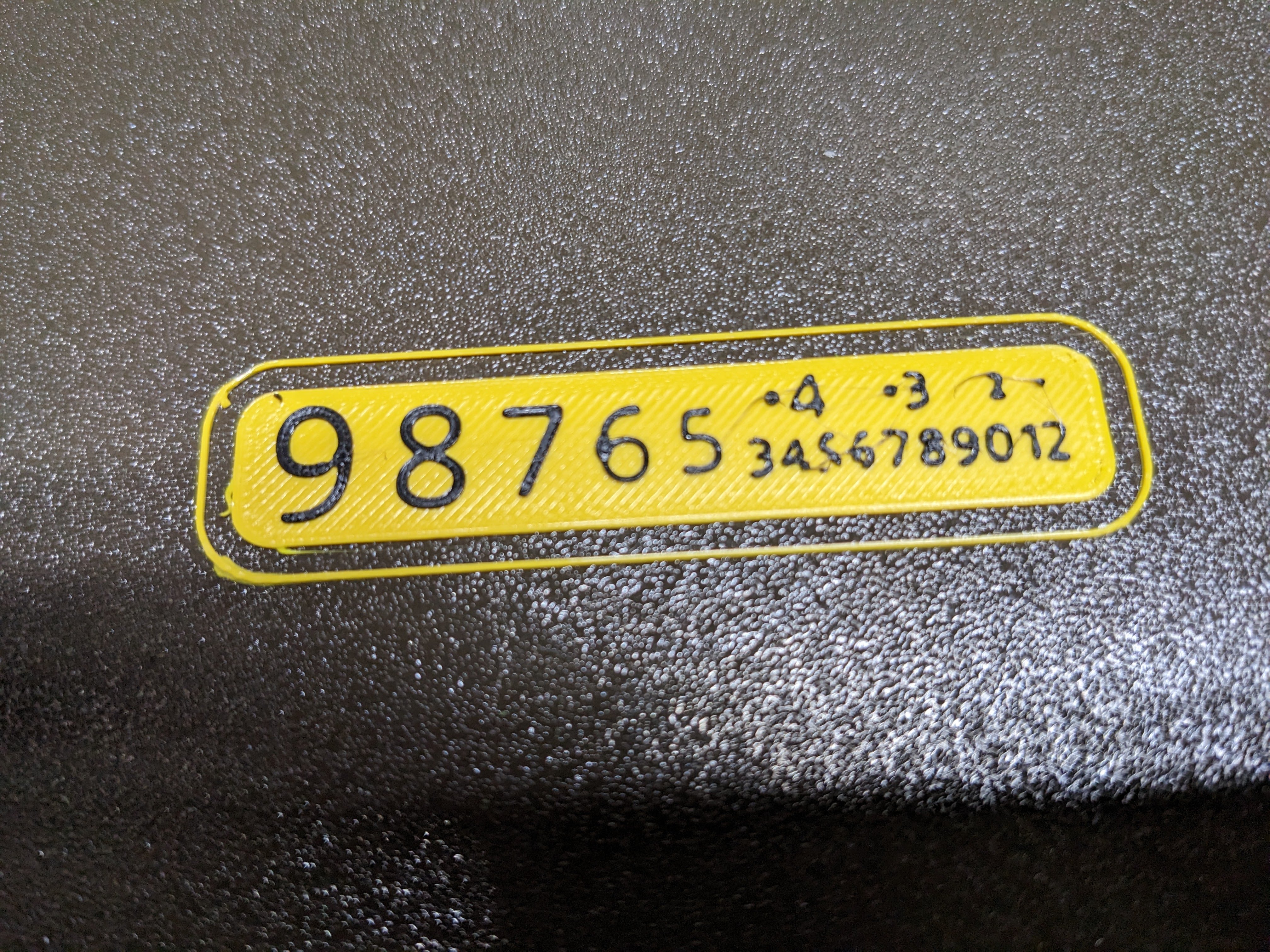 Text Size Test Prints