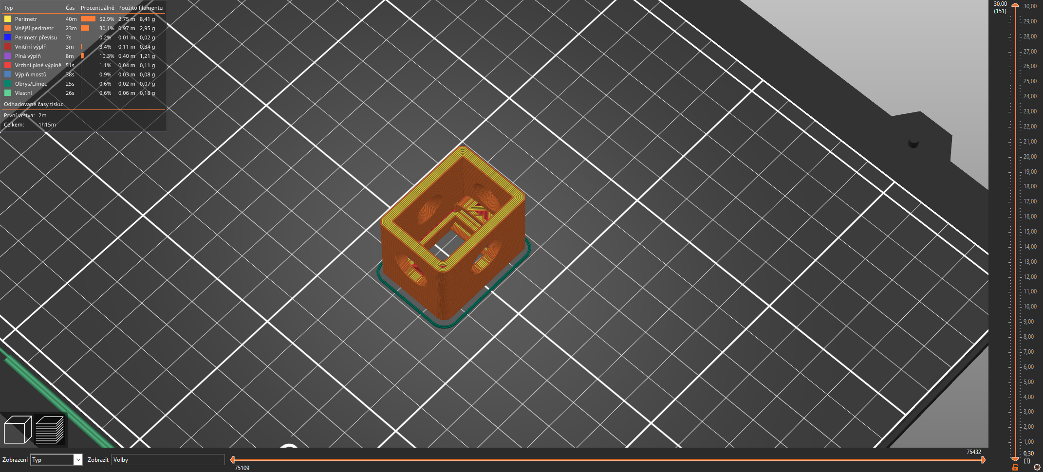 Keystone table corner mount by Jan Download free STL model