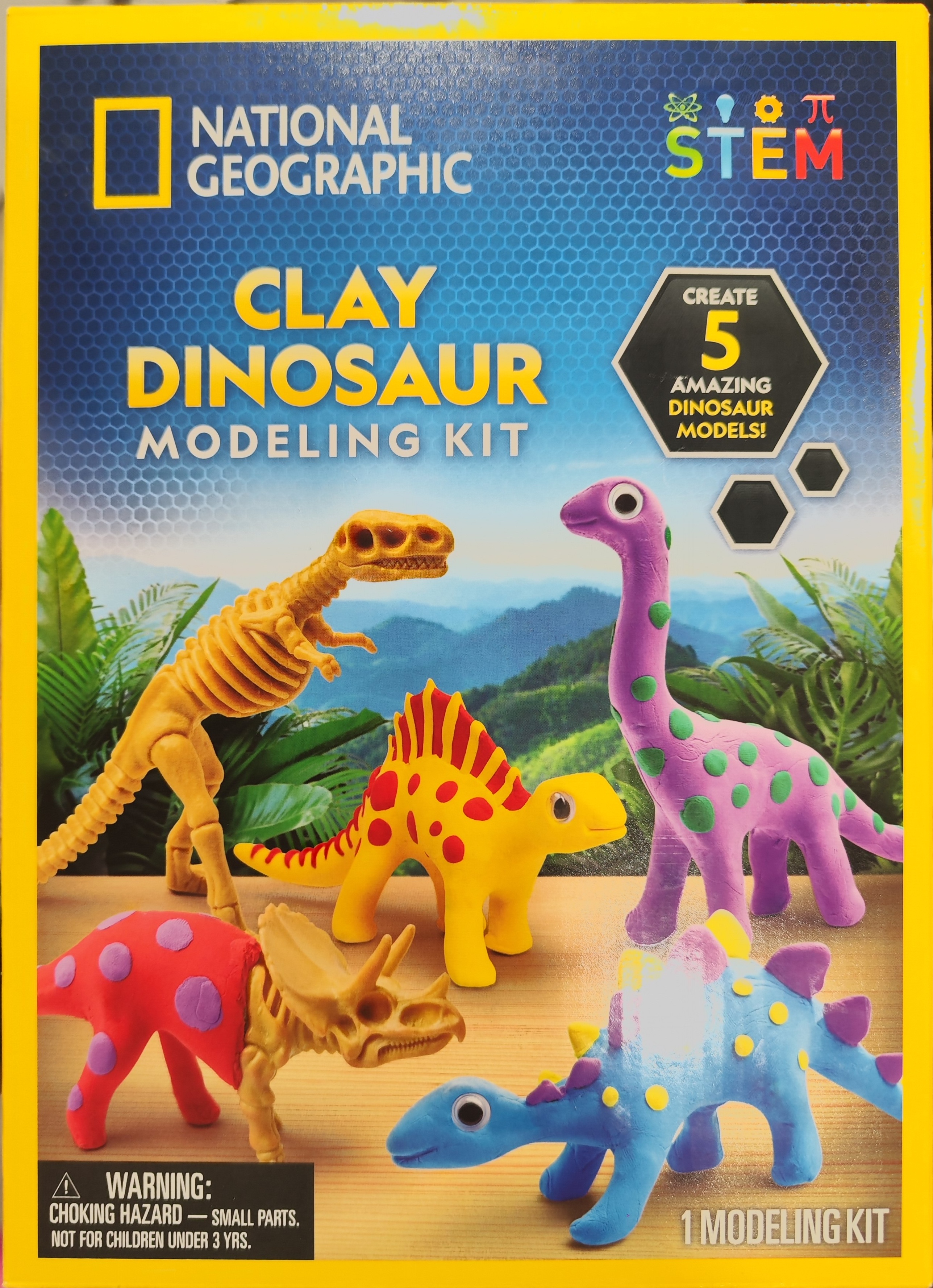 CLAY DINOSAUR MODELING KIT (Tyrannosaurus Rex)