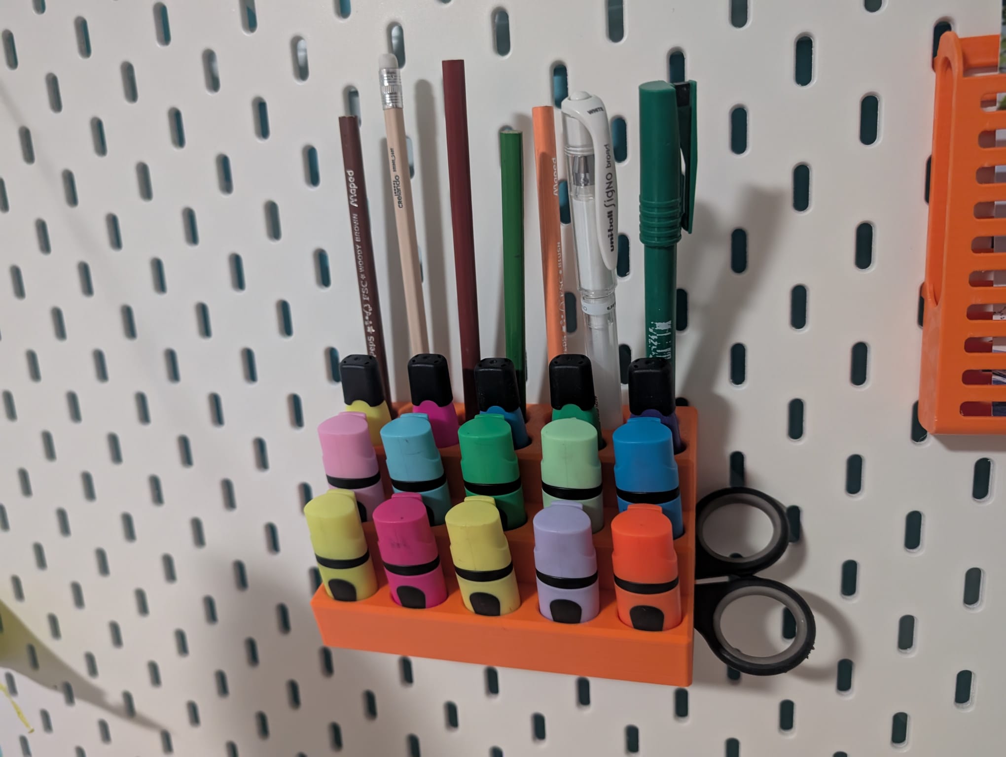 Skådis Textmarker- und Stift-Organizer mit Ablagefach Textmarker- und Stift-Organizer mit Ablagefach für (!!!20x13x59 Textmarker!!!)