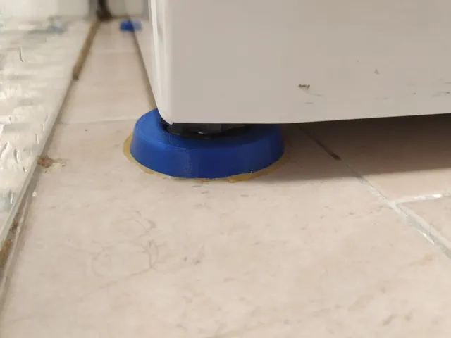 washing machine anti slide away foot, 18mm hole