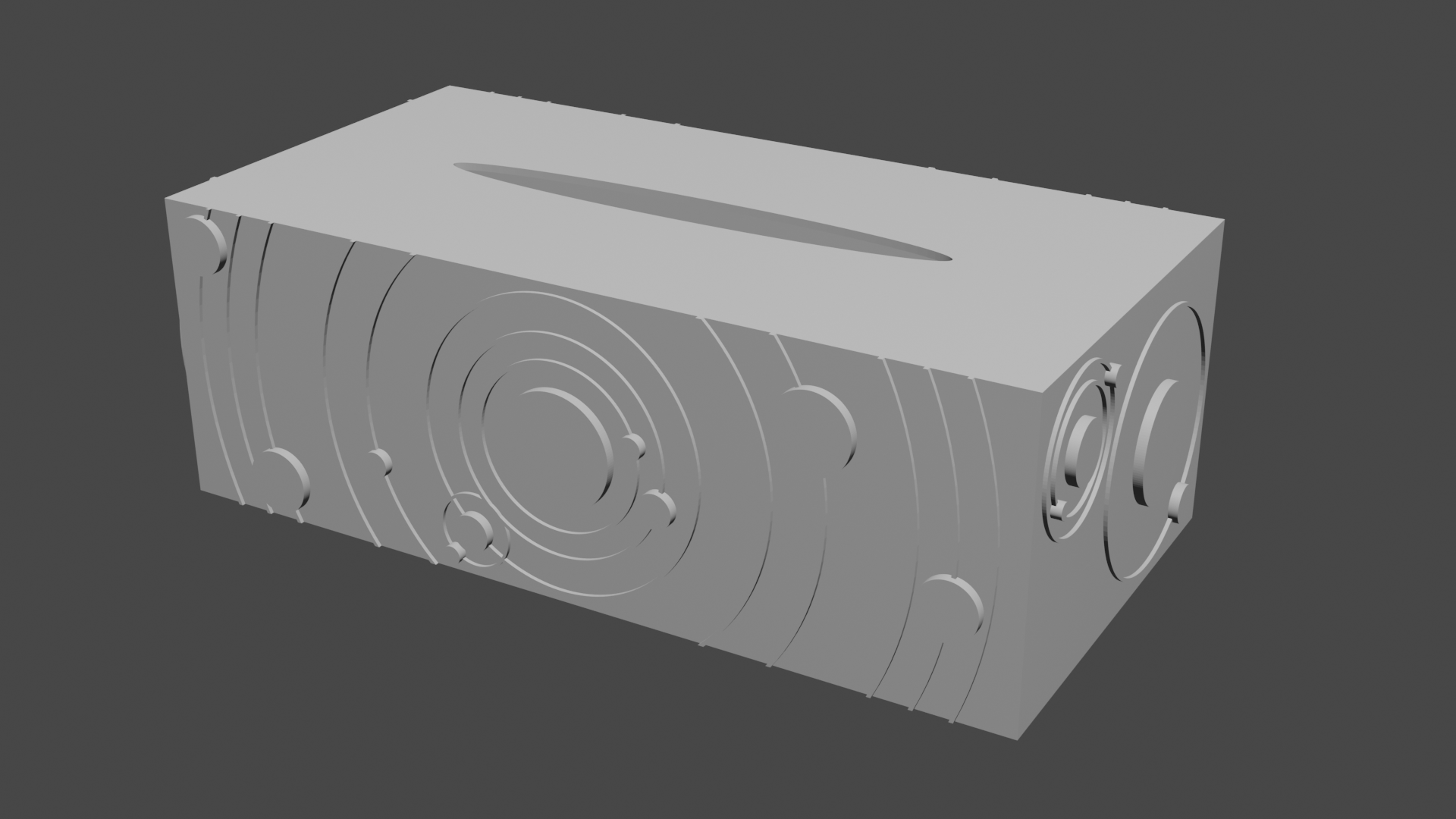 Solar System Tissue Box Cover