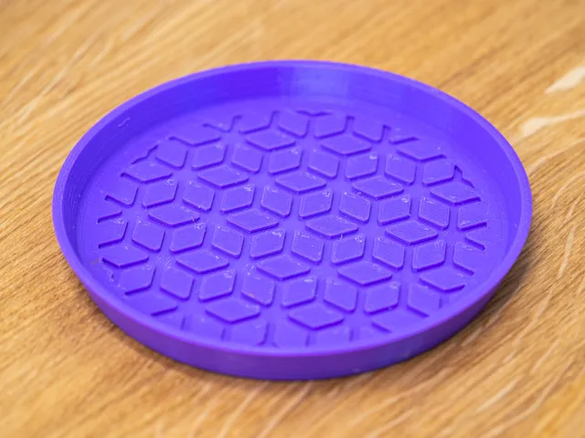 Coaster with Beautiful and Functional Pattern