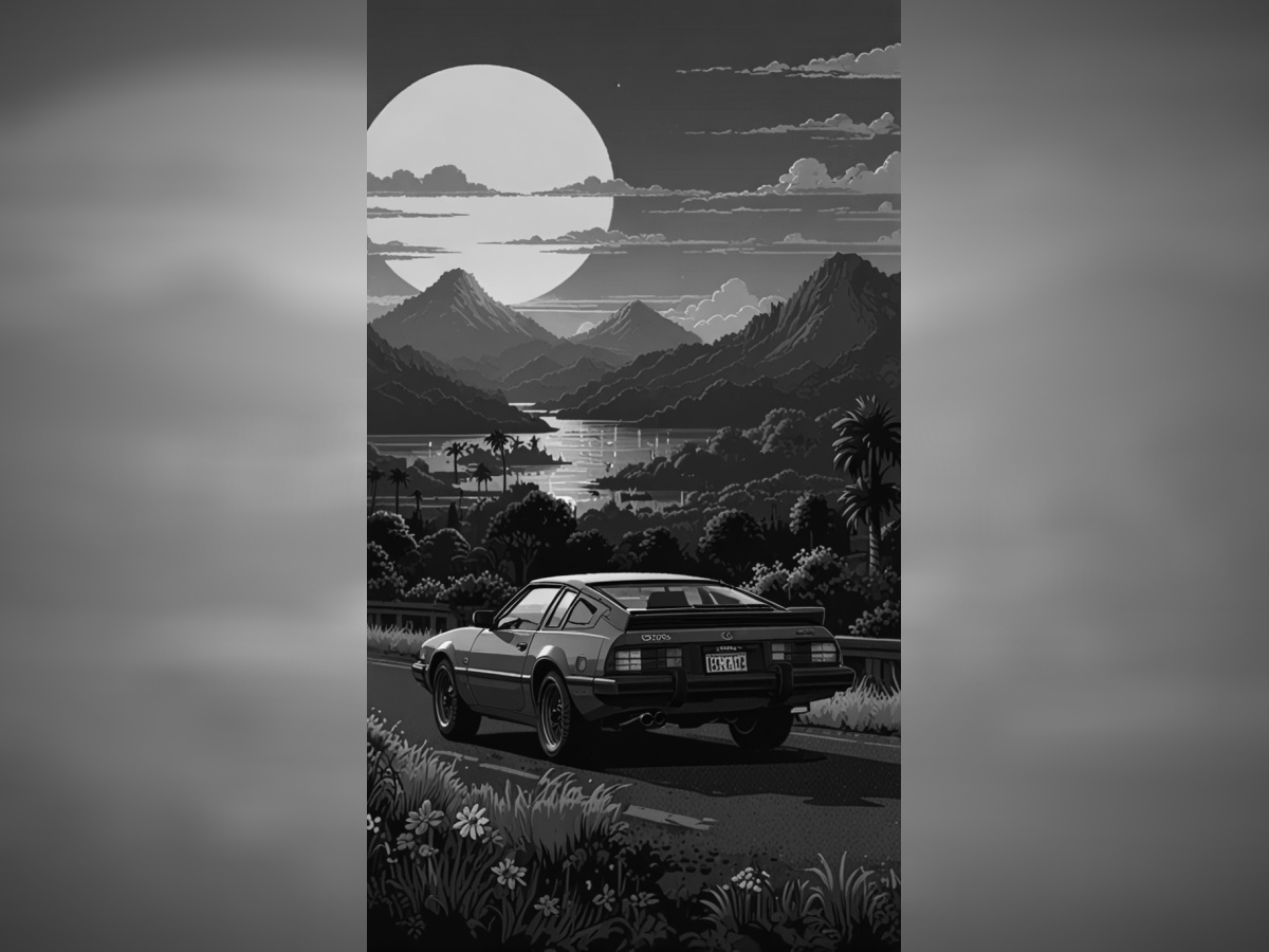 Sunset Ride Hueforge