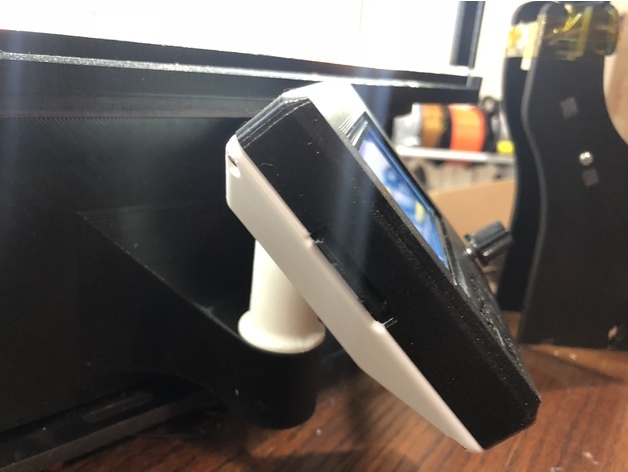 RepRap Full Graphics LCD Snap-Swivel Case by dbfrompw | Download free