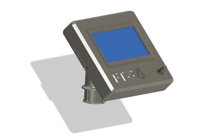 RepRap Full Graphics LCD Snap-Swivel Case by dbfrompw | Download free