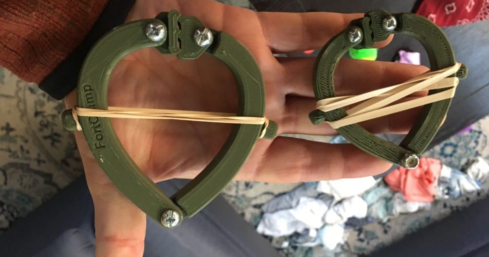 Rubber Band Clamp by Makers Making Change Download free STL model