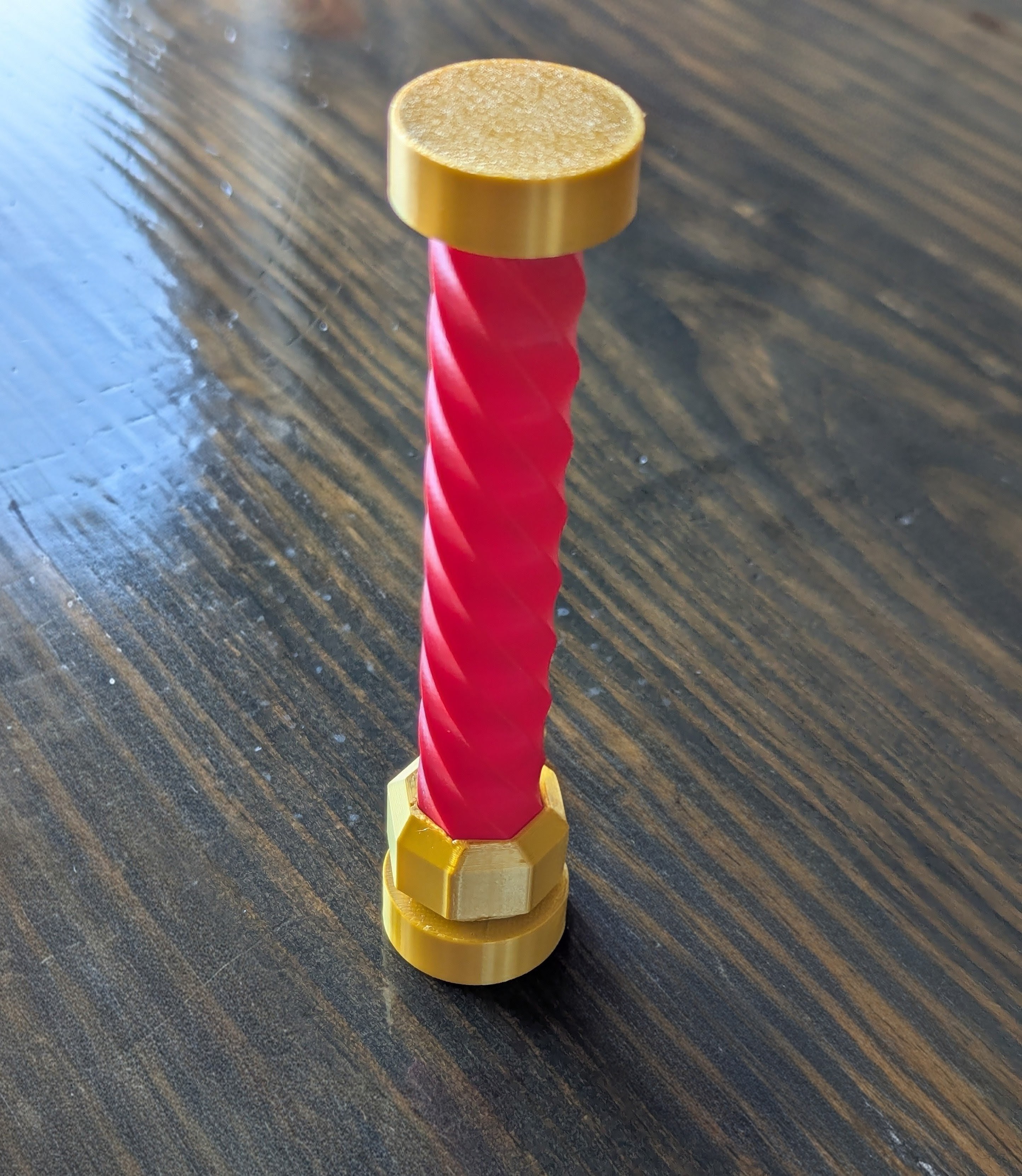 screw/baton fidget