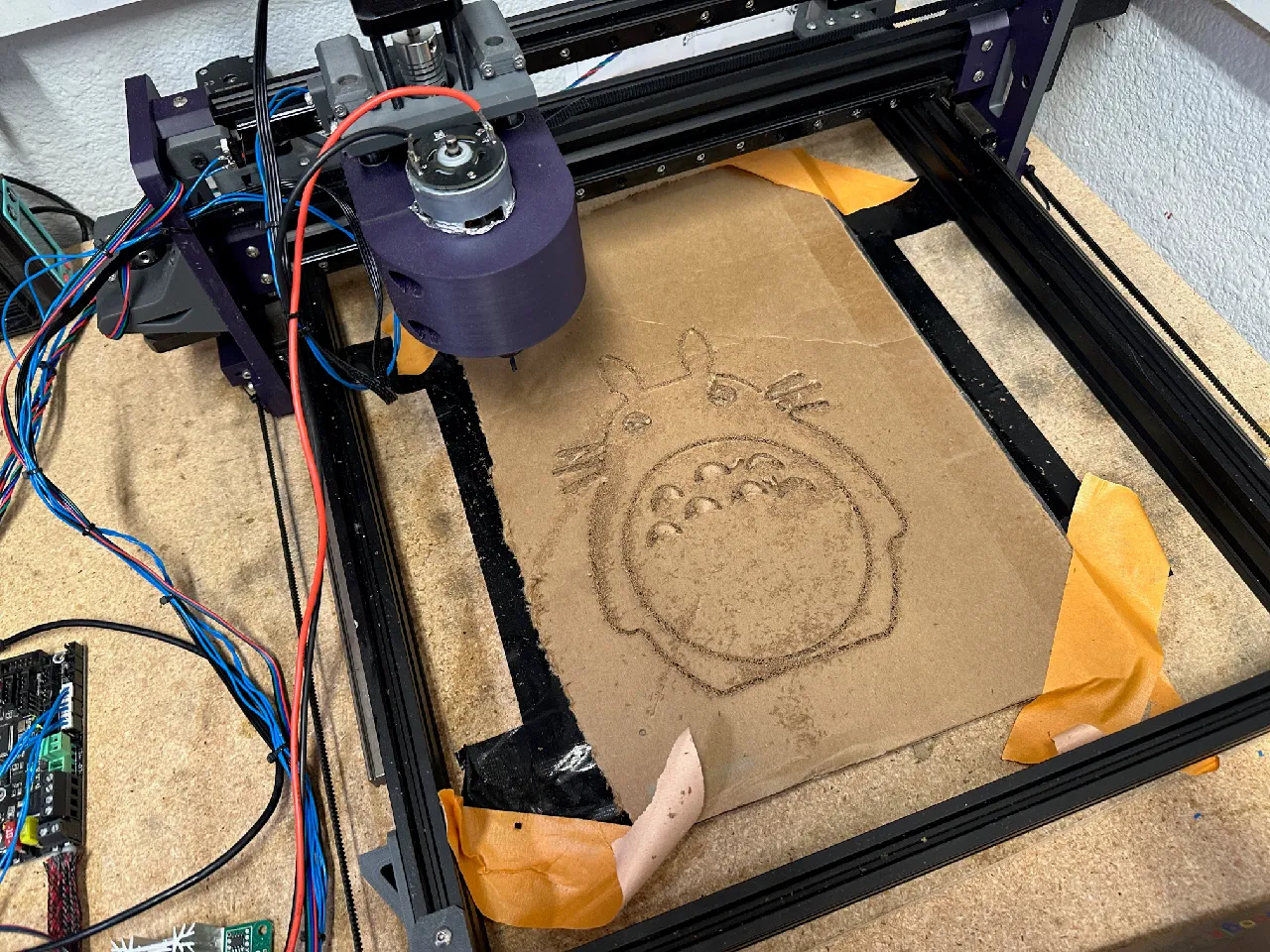 ScrapNC—Low Cost CNC Router from 3D Printer Components by Zimeng