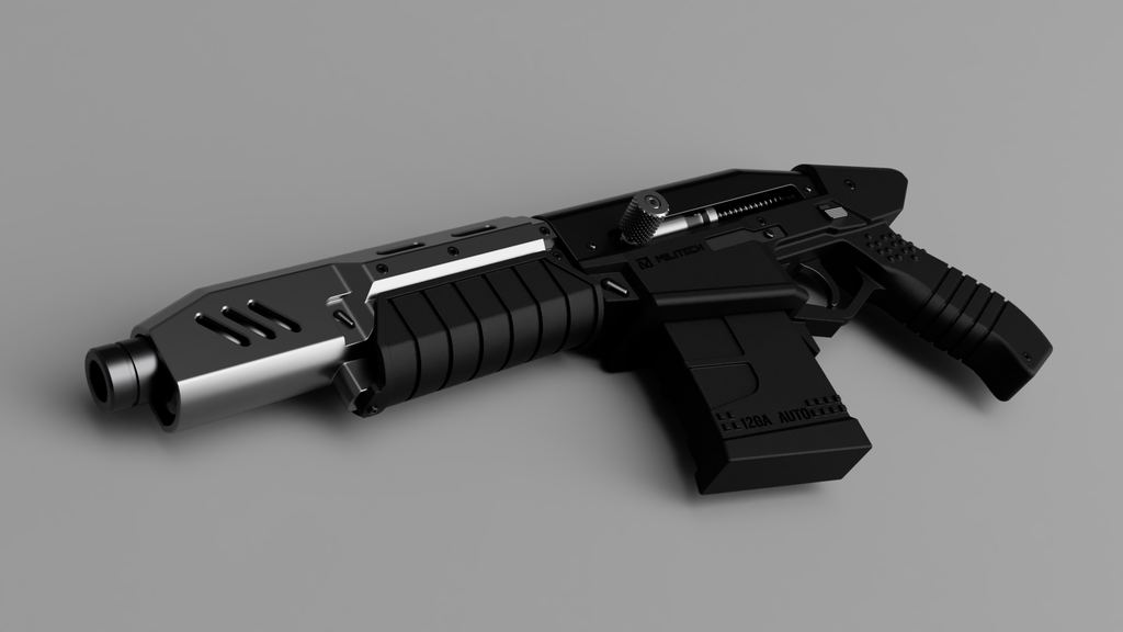 Militech Crusher - Cyberpunk 2077 Gun