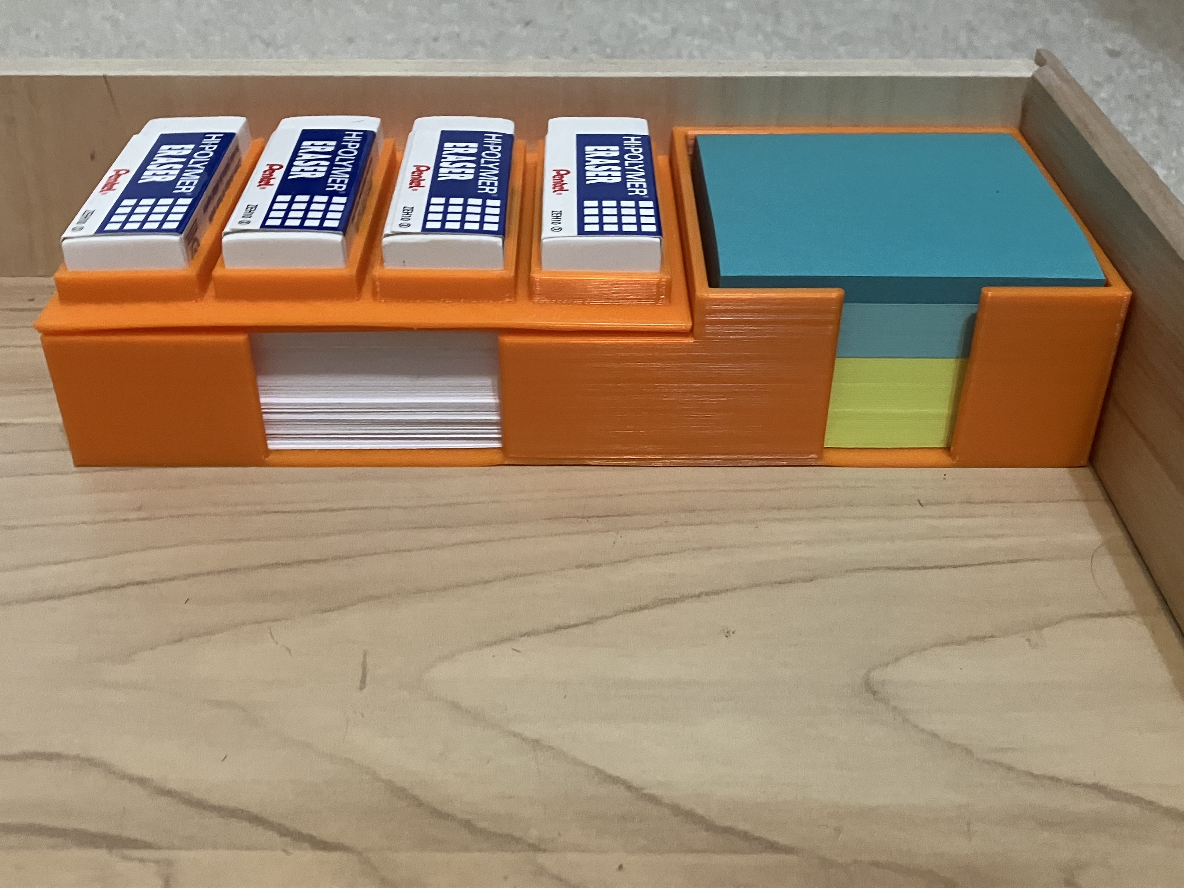 Sticky Note and Index Card Desk Insert