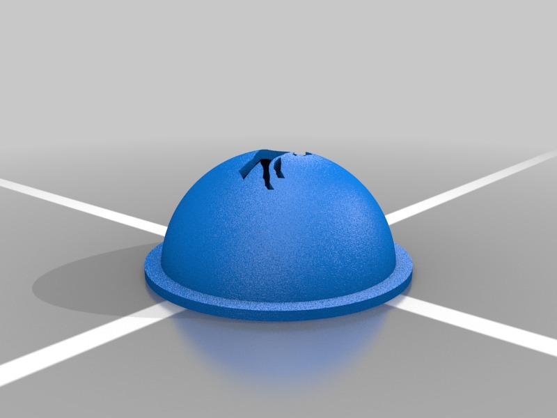 Golf Ball Marker by Evan Download free STL model