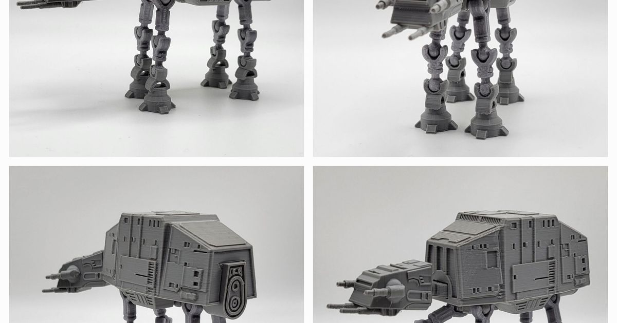 新品絶版品　スターウォーズ Miniatures AT-AT スター・ウォーズ』 「マイクロ・ギャラクシー」 アサルト