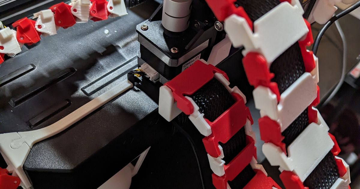 Ender-3 S1 Pro Extruder Chain Z-Axis Mount by IronAegis | Download free ...