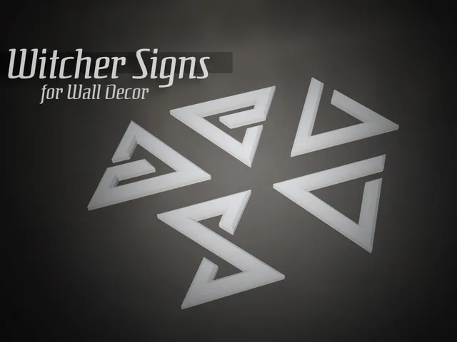 Witcher Signs Wall Decor