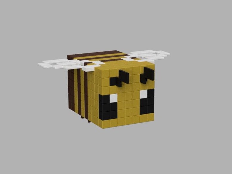 Minecraft Bee Mobile by Cisco3D | Download free STL model | Printables.com