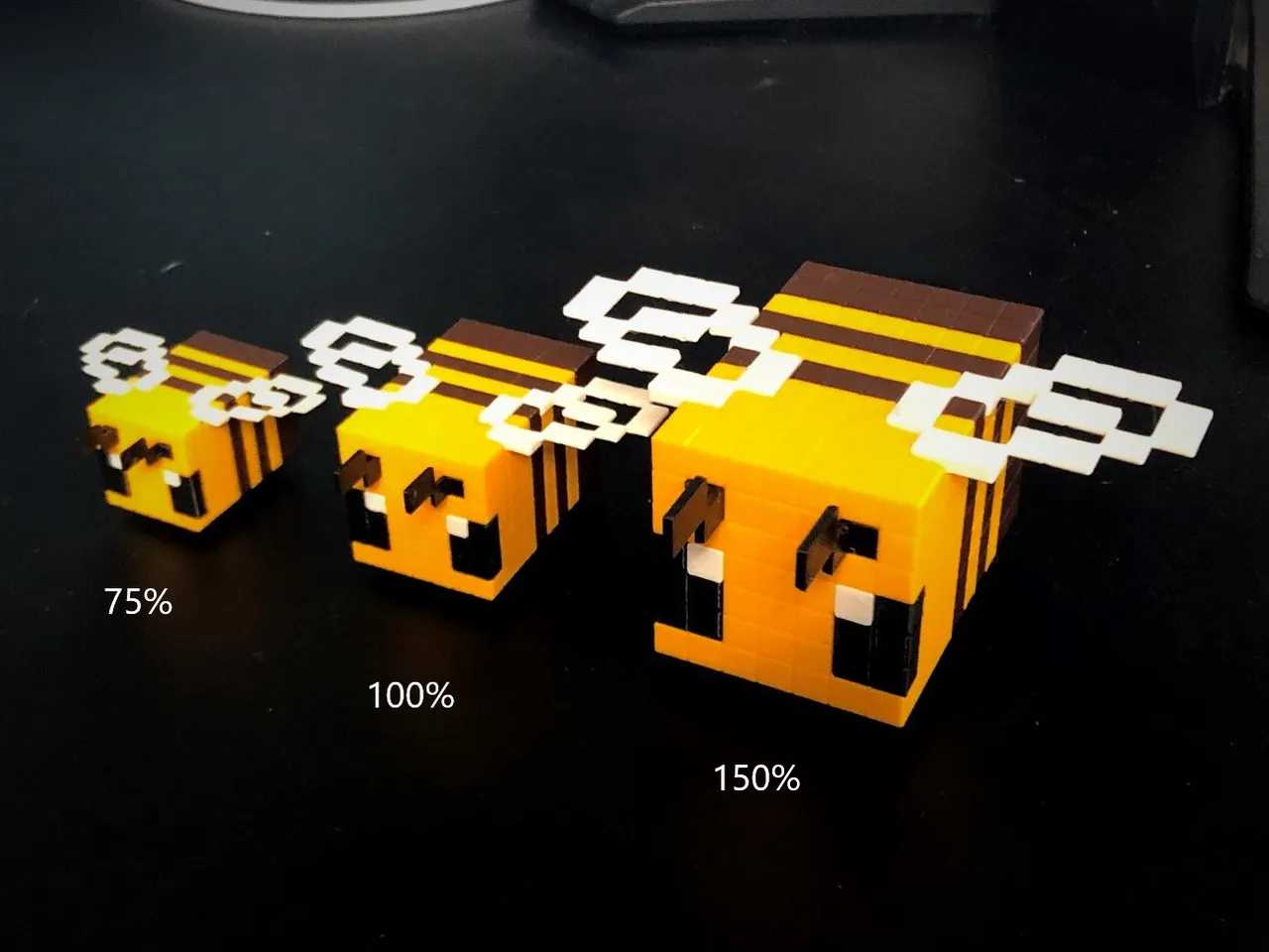 STL file Easy to print Minecraft bee 🐝・Model to download and 3D print・Cults