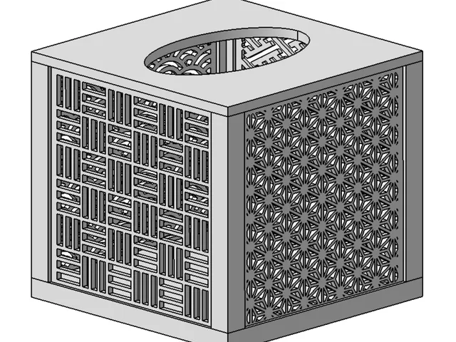 Assembled Tissue Box with Japanese pattern (with special benefits)