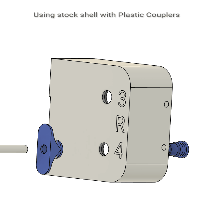 Snapmaker U1 - PTFE Adaptor for Autofeeder - minimal print time