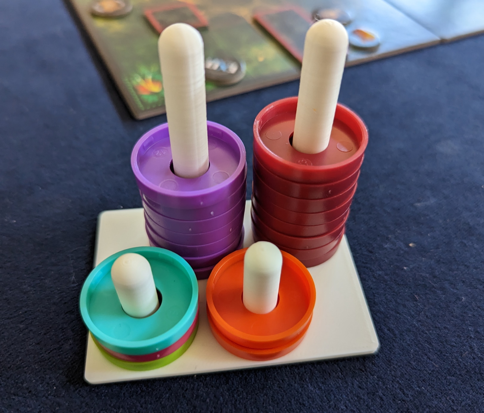 Middara plastic bases storage poles
