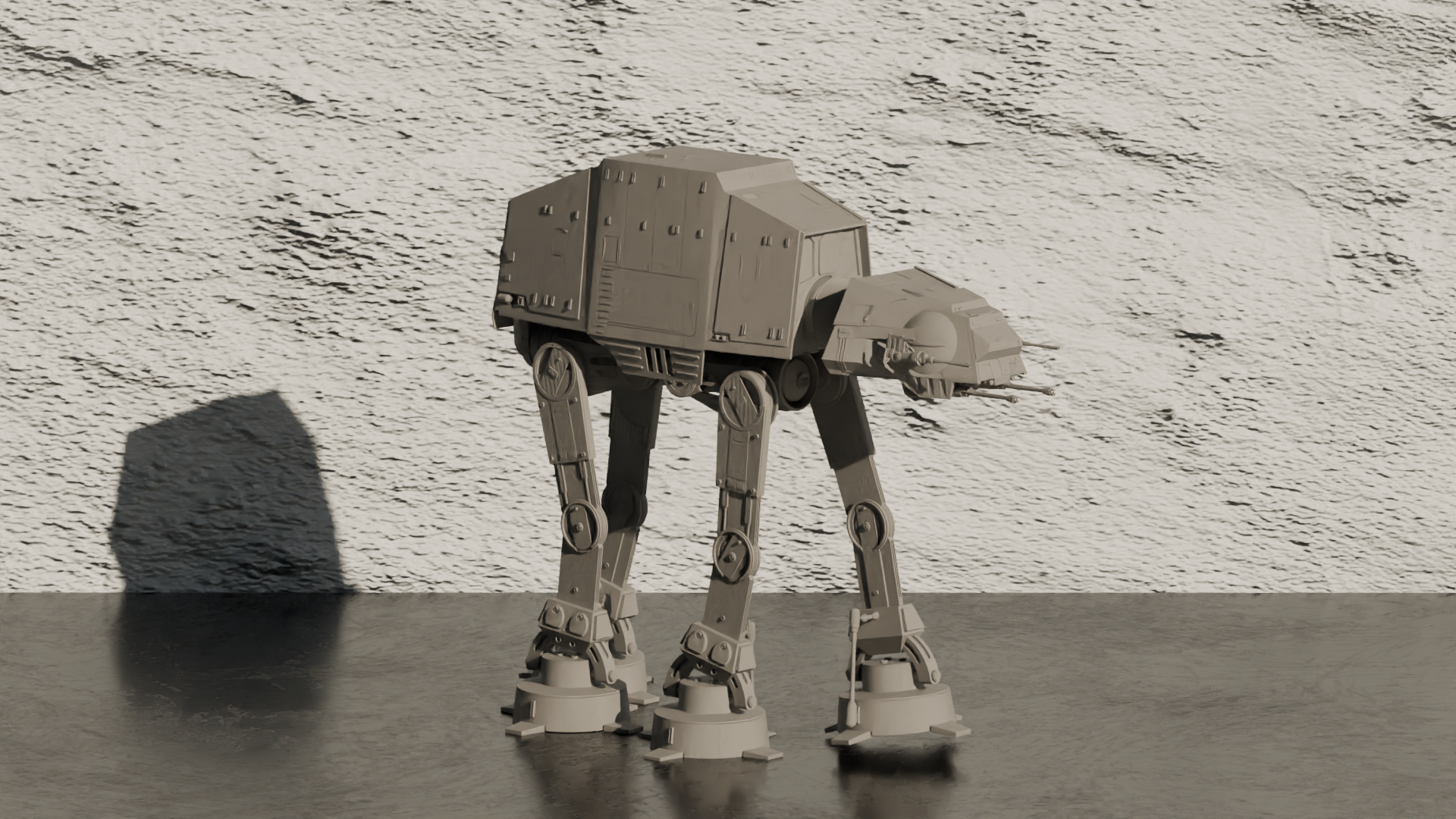 AT-AT Walking - Star Wars Home Decor