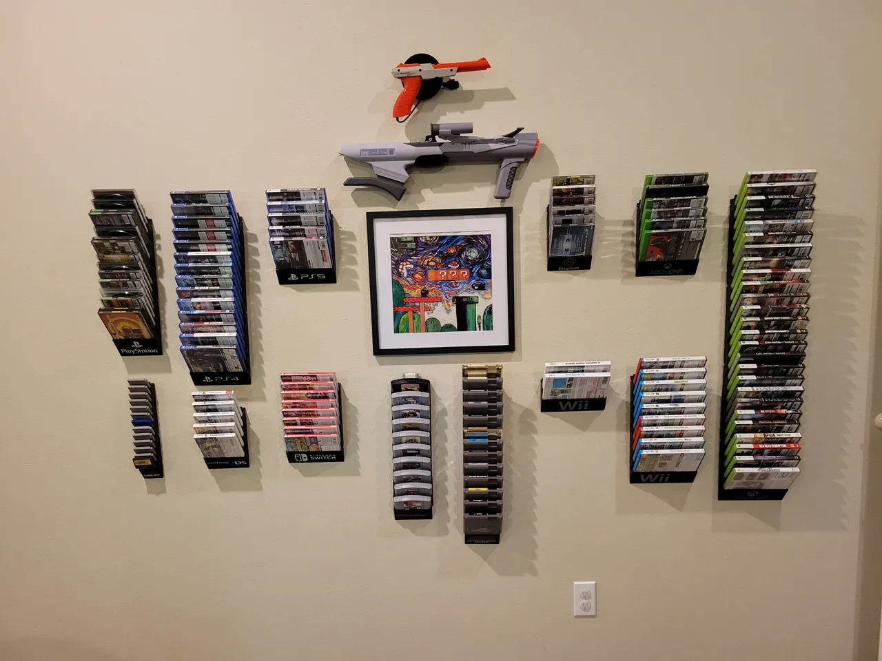 Modular Nintendo (NES) Cartridges Wall Mount by Shabubu | Download free ...