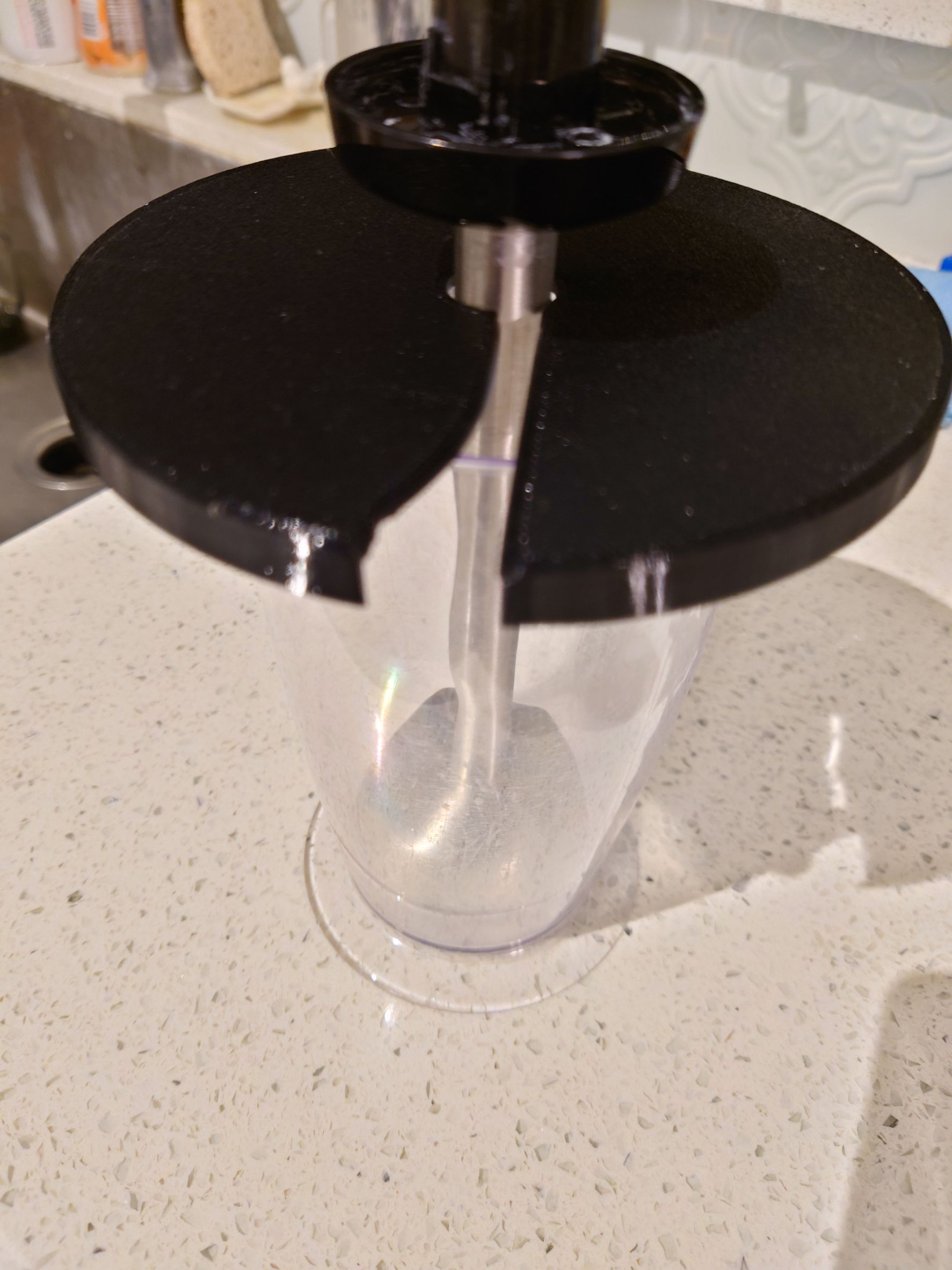 Splatter Guard for Immersion Blender by jankenpwn Download free STL