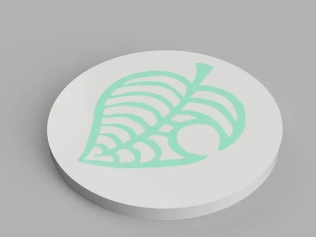 Animal crossing coaster
