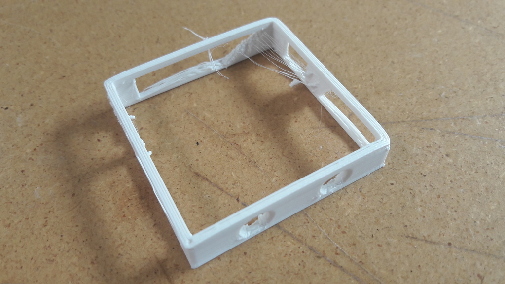 Ooze/Retraction Test 1.6mm Wall thickness