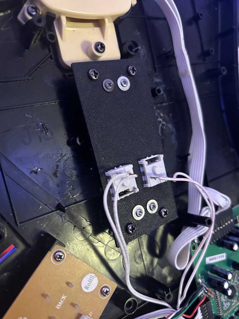 Rock Band Strum Fix Plus 2 Switch Mounting Bracket by JamesF302