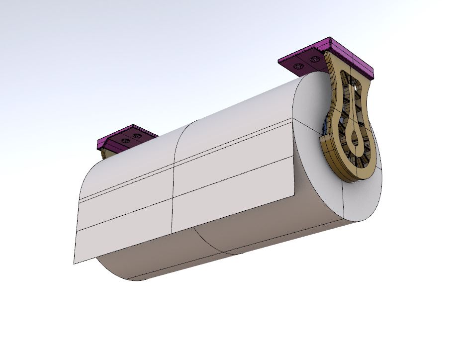Paper Towel Holder - Suspended