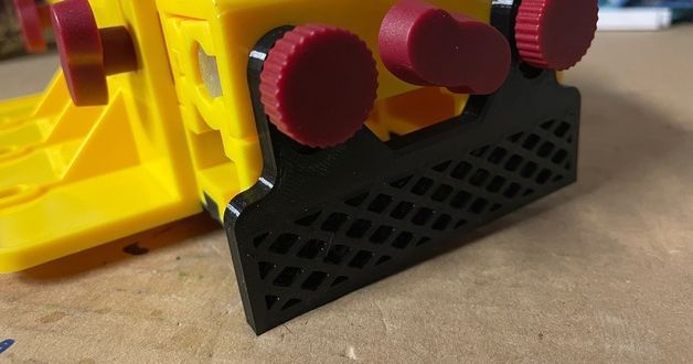 Milescraft GrabberPRO Poussoir Réglable - Bloc De Poussée Sécurisé Pour Scie - Pieds Interchangeables