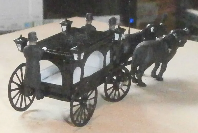 SCALEPRINT HORSE DRAWN HEARSE 00 HO SCALE by TIMBOLOGIST | Download ...